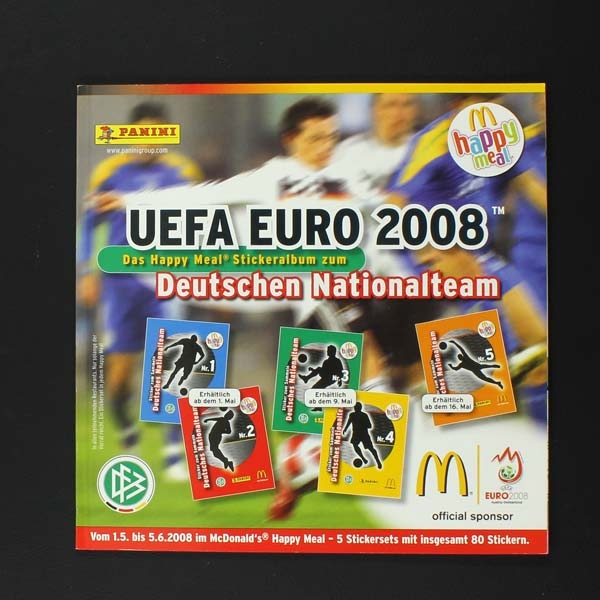 Euro 2008 McDonalds Panini Sticker Album