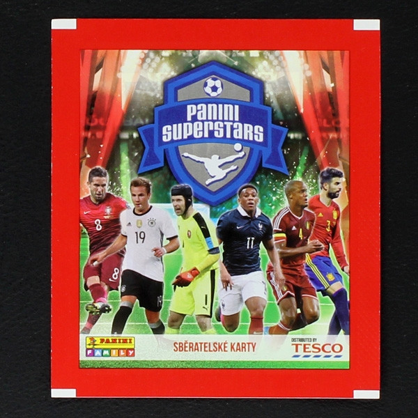 Euro 2016 Superstars Panini Family Sticker Tüte