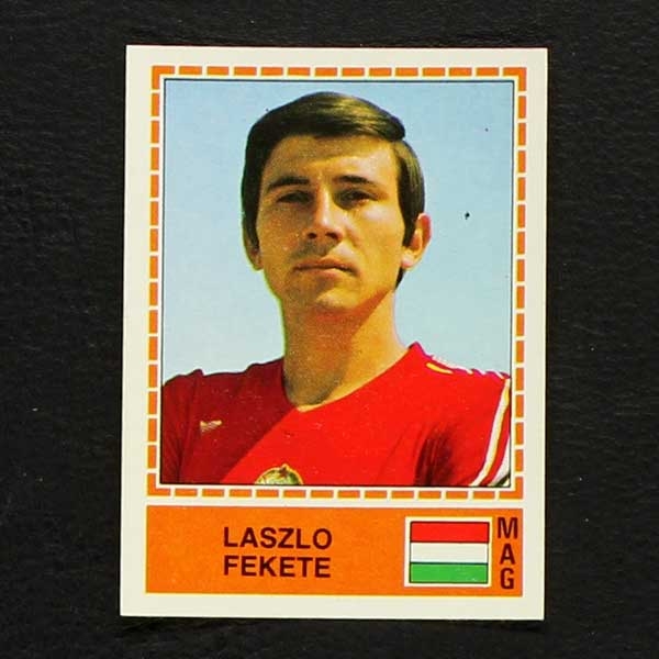 Laszlo Fekete Panini Sticker Euro 80