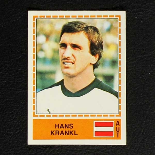 Hans Krankl Panini Sticker Euro 80