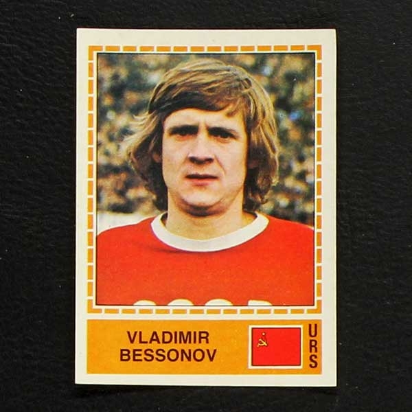 Panini Sticker Vladimir Bessonov Euro 80