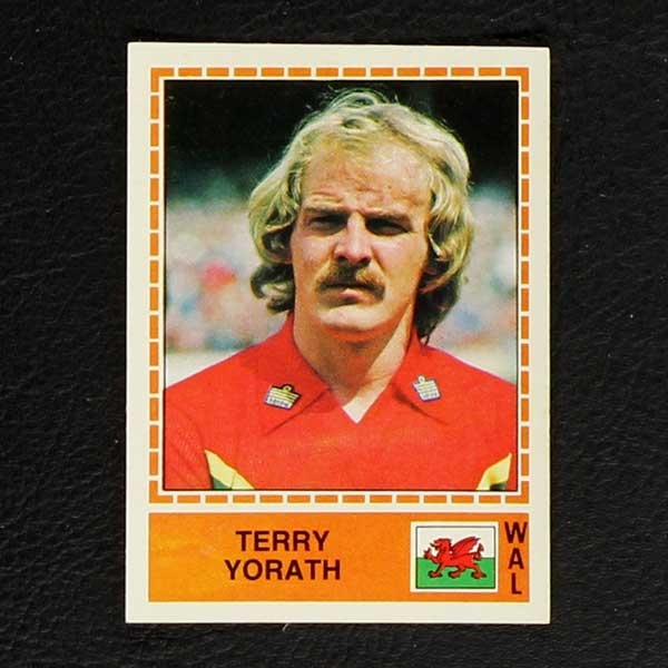 Terry Yorath Panini Sticker Euro 80