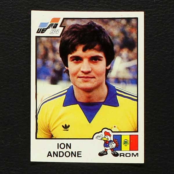 Euro 84 No. 192 Panini sticker Ion Andone