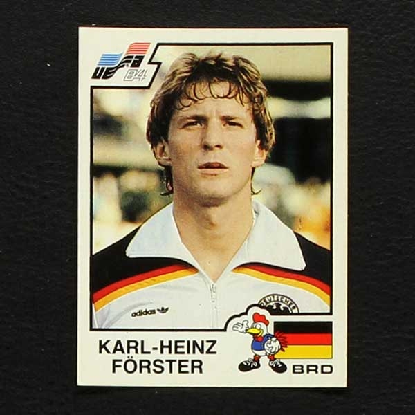 Euro 84 Nr. 143 Panini Sticker Karl-Heinz Förster