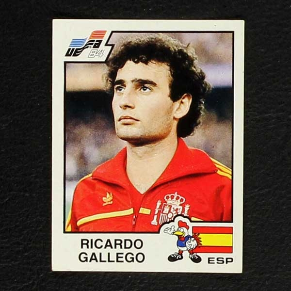 Euro 84 No. 221 Panini sticker Ricardo Gallego