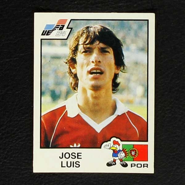 Euro 84 No. 171 Panini sticker Jose Luis