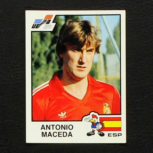 Euro 84 No. 216 Panini sticker Antonio Maceda