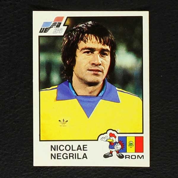 Euro 84 No. 190 Panini sticker Nicolae Negrila