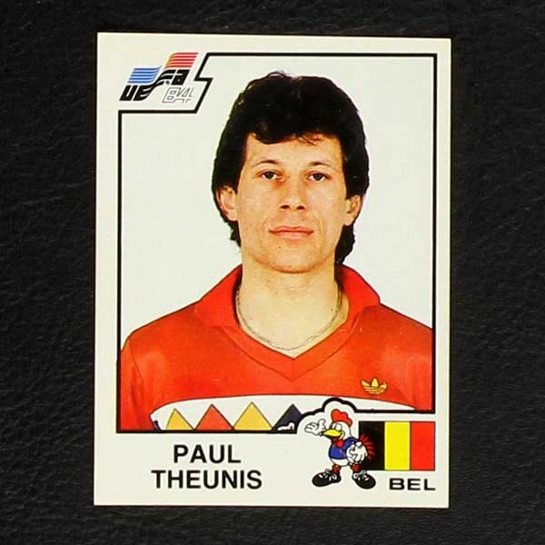 Euro 84 No. 097 Panini sticker Paul Theunis