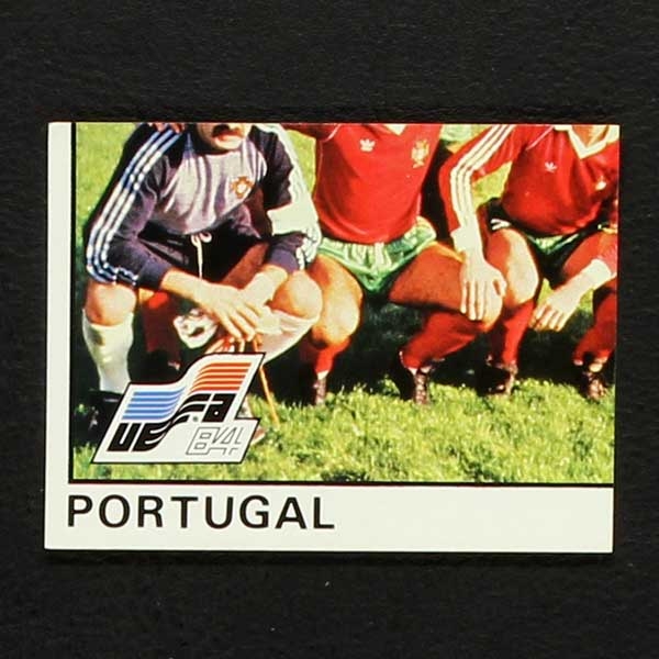 Euro 84 No. 159 Panini sticker Portugal part 3