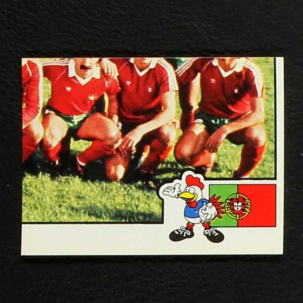 Euro 84 No. 160 Panini sticker Portugal part 4