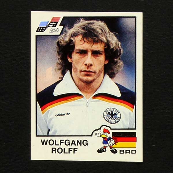 Euro 84 Nr. 147 Panini Sticker Wolfgang Rolff