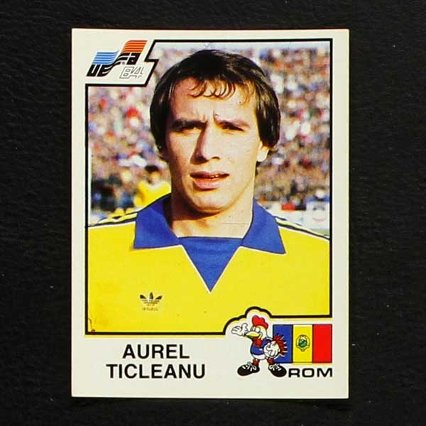 Euro 84 No. 195 Panini sticker Aurel Ticleanu