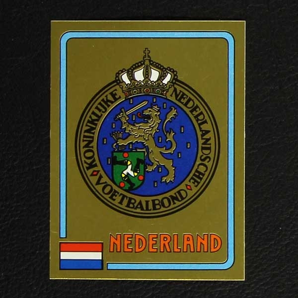 Euro 84 Nr. 241 Panini Sticker Wappen Nederland