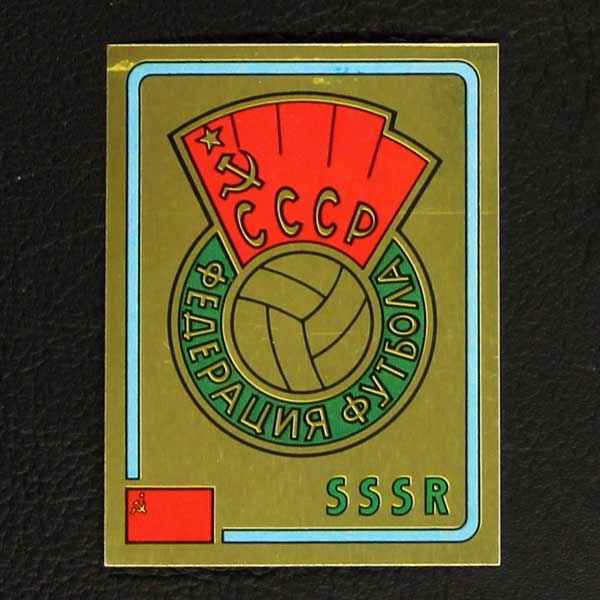 Euro 84 Nr. 255 Panini Sticker Wappen SSSR