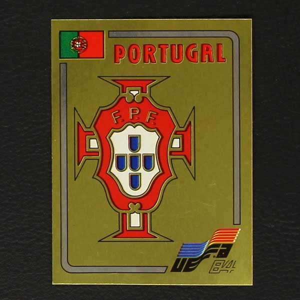 Euro 84 Nr. 161 Panini sticker Wappen Portugal
