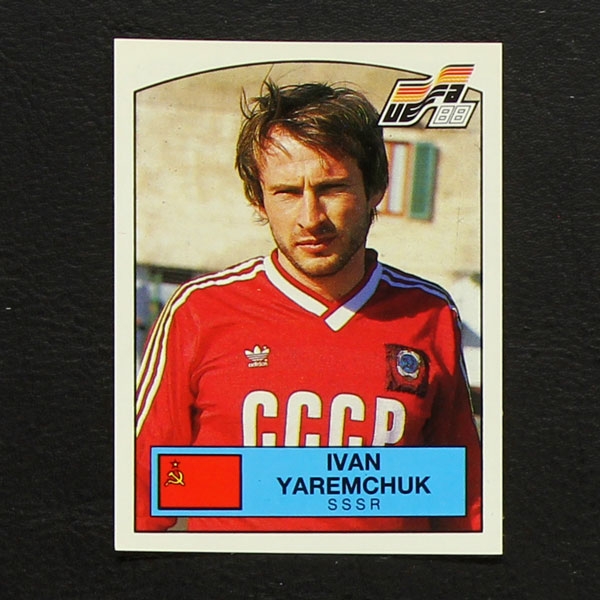 Euro 88 No. 251 Panini sticker Ivan Yaremchuk