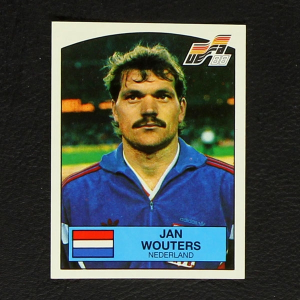 Euro 88 No. 225 Panini sticker Jan Wouters