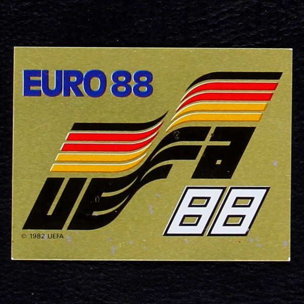 Logo No. 4 Panini Sticker - Euro 88