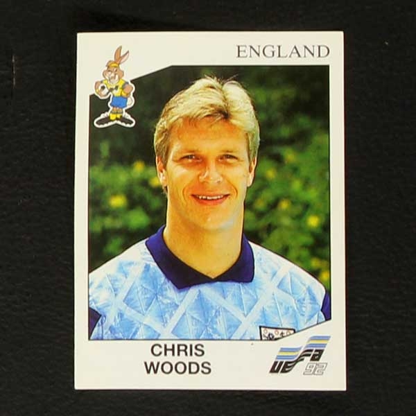 Euro 92 No. 095 Panini sticker Chris Woods