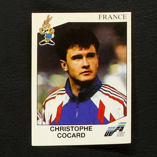 Euro 92 No. 063 Panini sticker Christophe Cocard