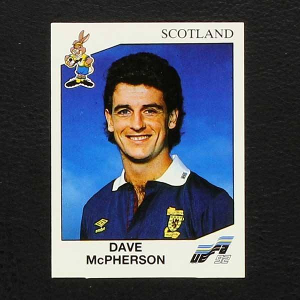 Euro 92 No. 149 Panini sticker Dave McPherson
