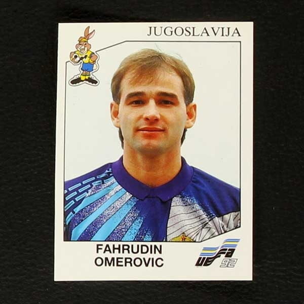 Euro 92 No. 069 Panini sticker Fahrudin Omerovic