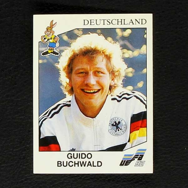 Euro 92 Nr. 198 Panini Sticker Guido Buchwald