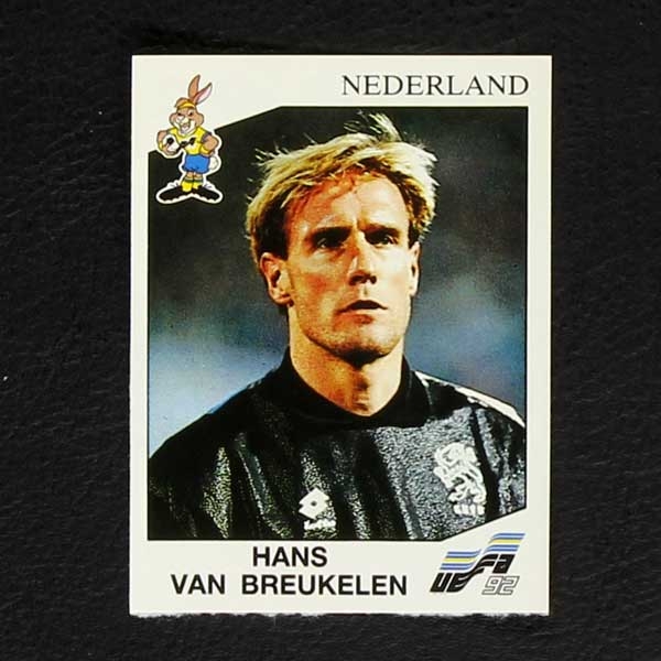 Euro 92 No. 119 Panini sticker Hans van Breukelen