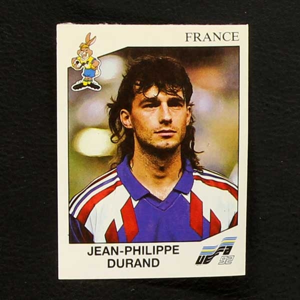 Euro 92 No. 056 Panini sticker Jean-Philippe Durand