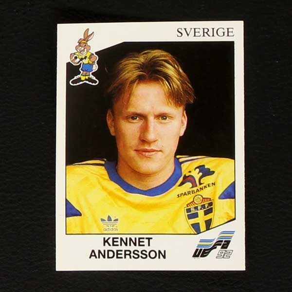 Euro 92 Nr. 035 Panini Sticker Kennet Andersson