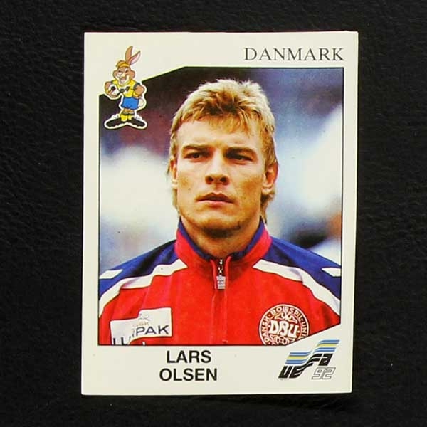 Euro 92 No. 220 Panini sticker Lars Olsen