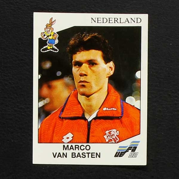 Euro 92 No. 134 Panini sticker Marco van Basten