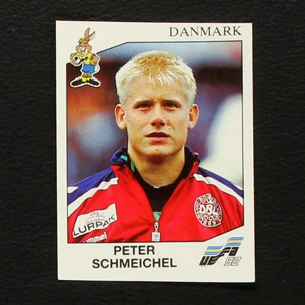 Euro 92 No. 216 Panini sticker Peter Schmeichel