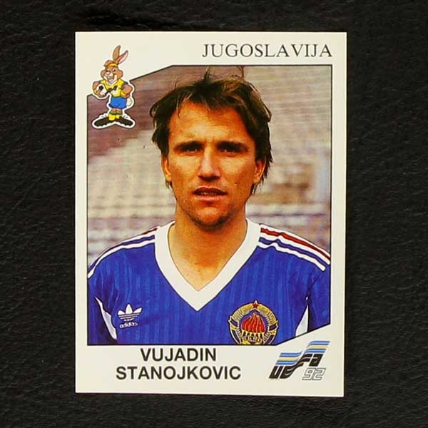 Euro 92 No. 073 Panini sticker Vujadin Stanojkovic