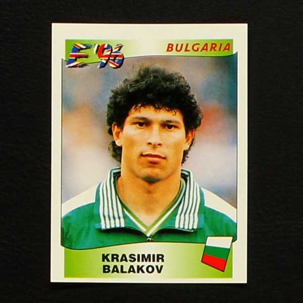 Euro 96 No. 147 Panini sticker Krasimir Balakov