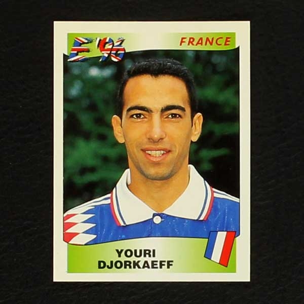 Euro 96 No. 189 Panini sticker Djorkaeff