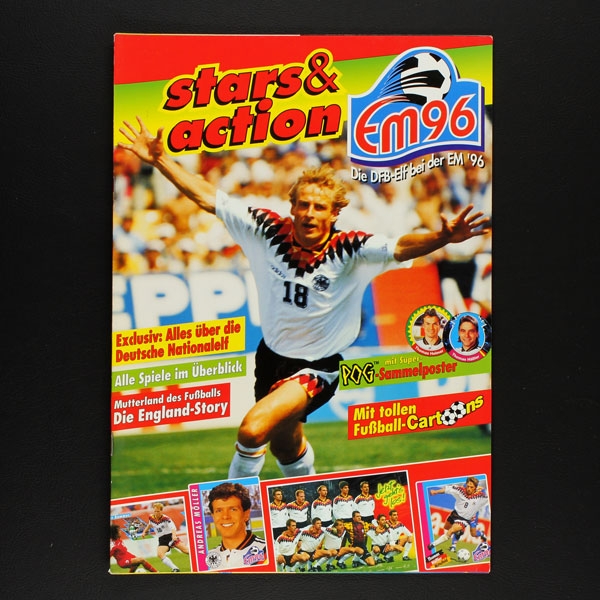 Euro 96 Duplo Hanuta Ferrero sticker album