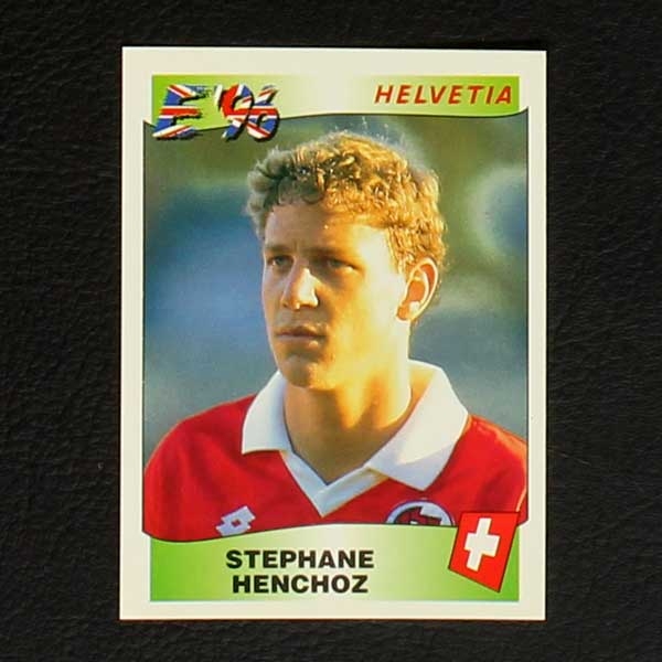 Euro 96 No. 060 Panini sticker Heinchoz