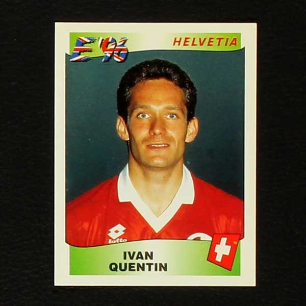Euro 96 Nr. 061 Panini Sticker Ivan Quentin