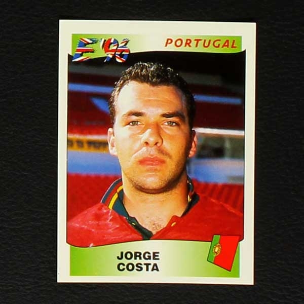 Euro 96 Nr. 301 Panini Sticker Jorge Costa