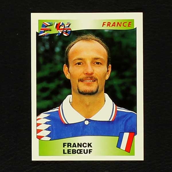 Euro 96 No. 179 Panini sticker Franck Leboeuf