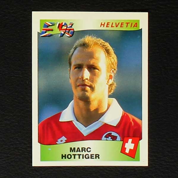 Euro 96 Nr. 058 Panini Sticker Marc Hottiger