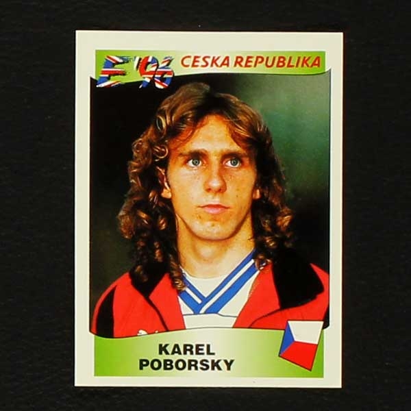 Euro 96 No. 223 Panini sticker Karel Poborsky