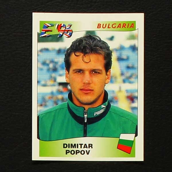 Euro 96 Nr. 154 Panini Sticker Dimitar Popov