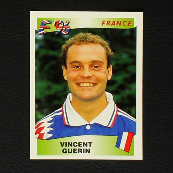 Euro 96 No. 184 Panini sticker Vincent Querin