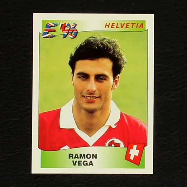 Euro 96 No. 063 Panini sticker Ramon Vega