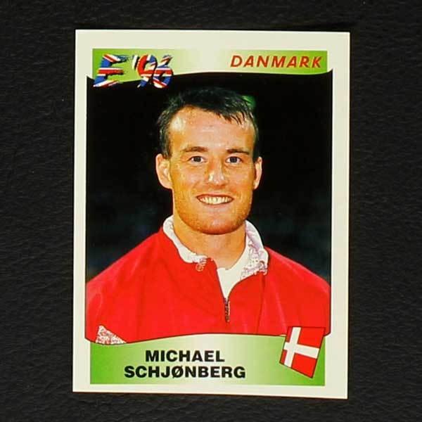 Euro 96 No. 284 Panini sticker Michael Schjonberg