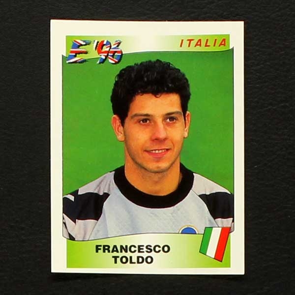 Euro 96 No. 254 Panini sticker Francesco Toldo