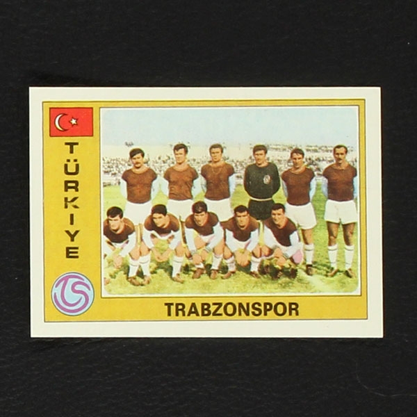 Euro Football 1976 Panini Sticker No. 282 Trabzonspor